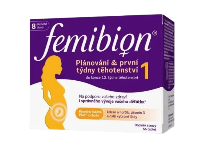 Femibion 1 Планирование 1 триместр 56 табл.